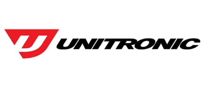Unitronic logo: red stylized U and black text "UNITRONIC