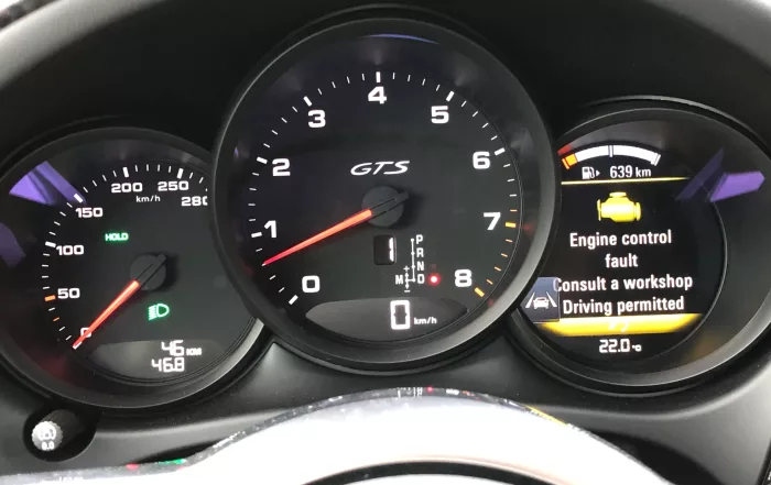 Porsche Check Engine Light